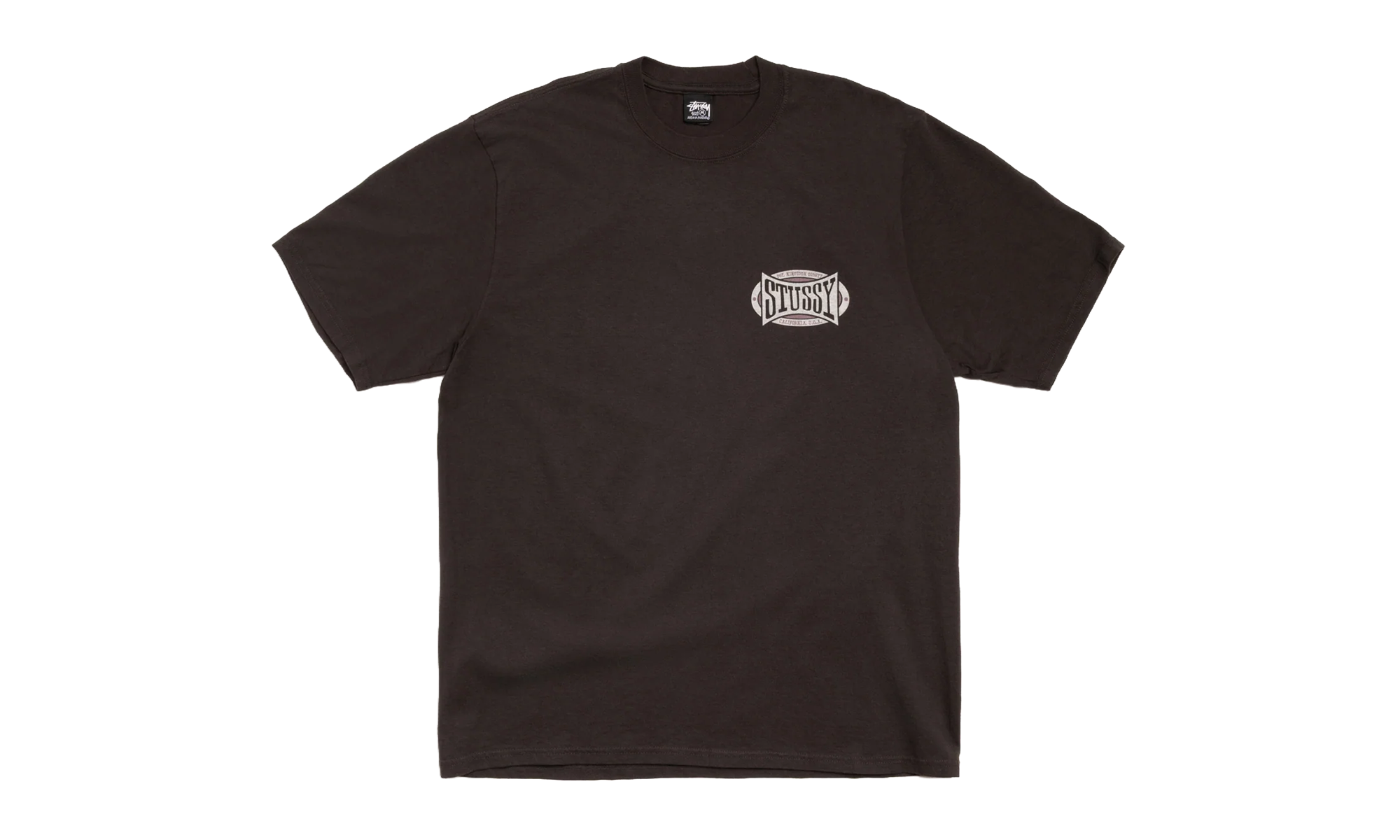 Champion Oval Pigment Dyed T-Shirt "Faded Black" STUS364