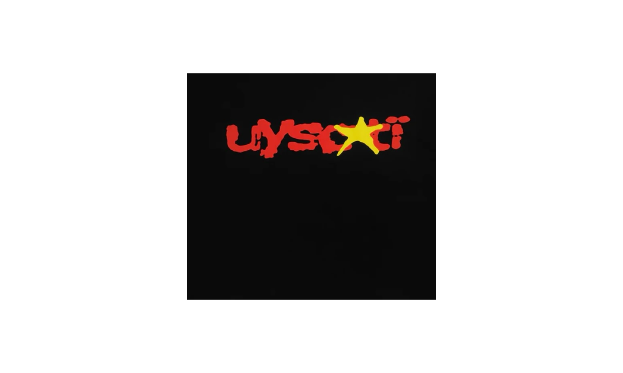 UY Scuti SS Tee "Black / Red" SP5der201