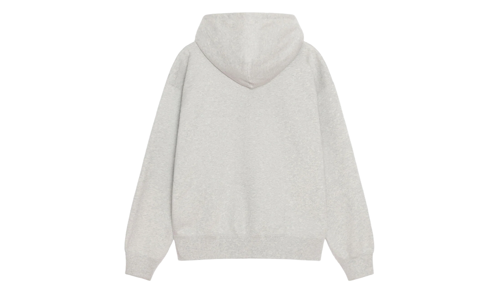 Stussy Fleece Zip Hoodie "Grey Heather" FJ9181050 GHEA