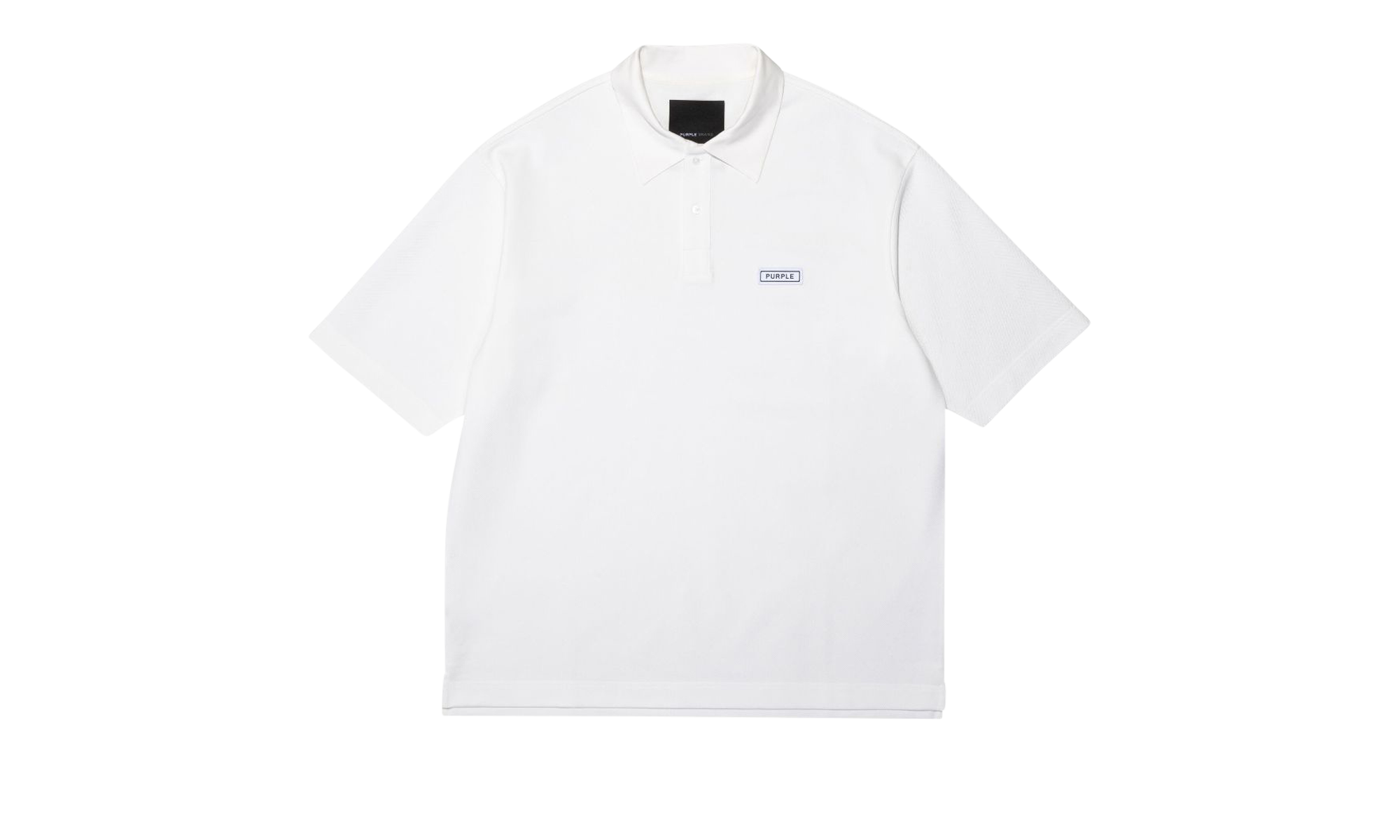 PIQUE OVERSIZED POLO "White" P124 MPWO423