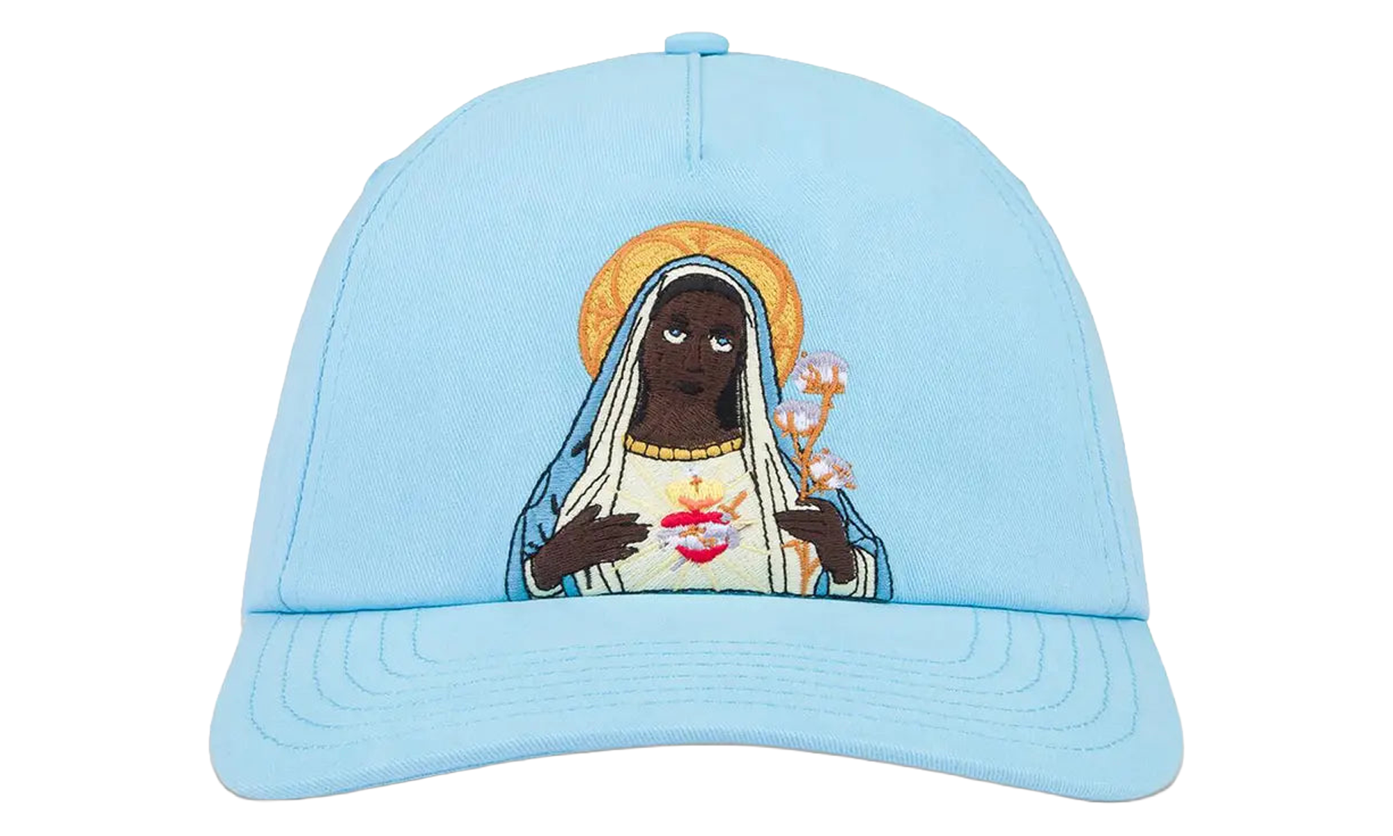 Black Mary Cap "Light Blue" DT467