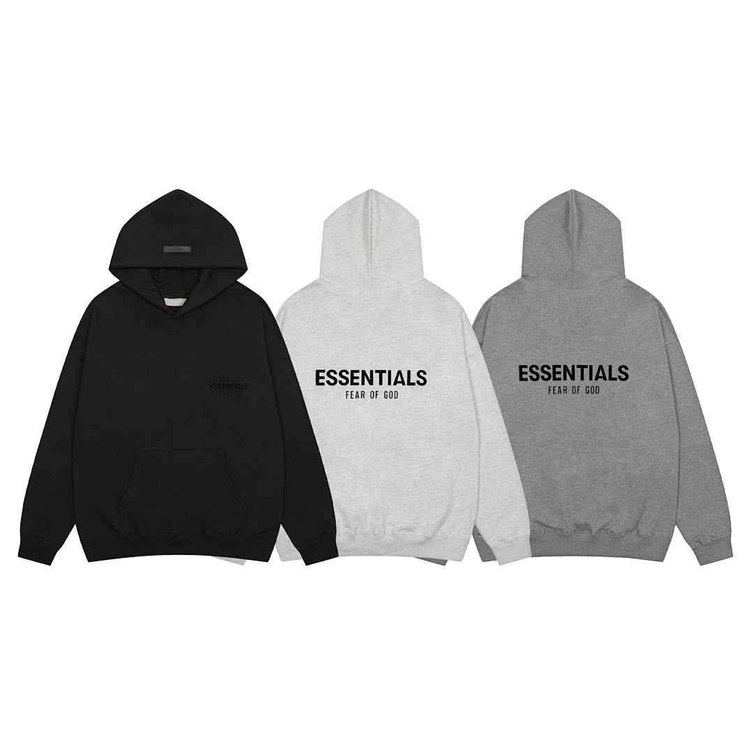 Fear of God Essentials Flocked Logo Sweatshirt - Men's SS22 Collection