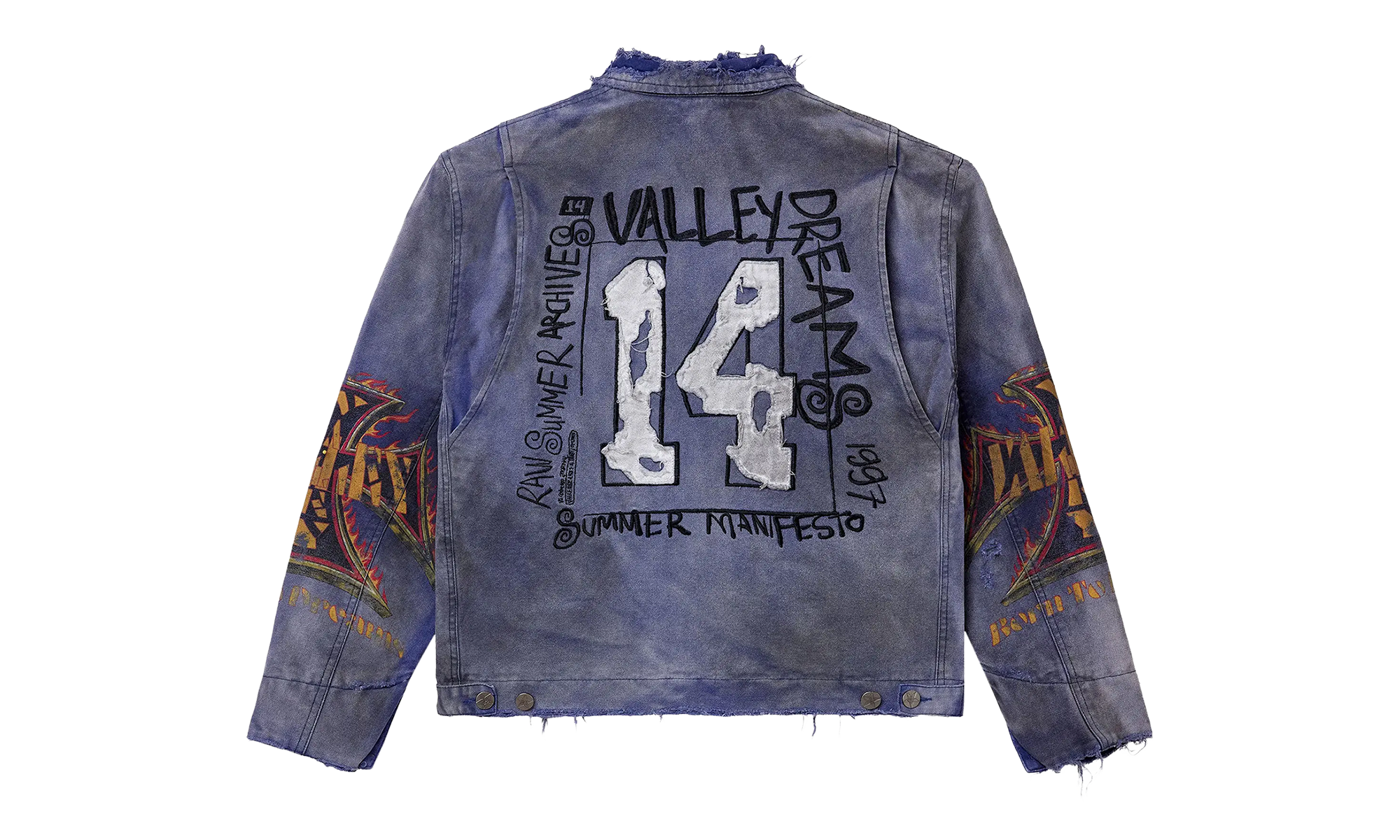 Destruction Work Jacket "Mechanic / Purple" VALE 11 008 VFDWJIM BL