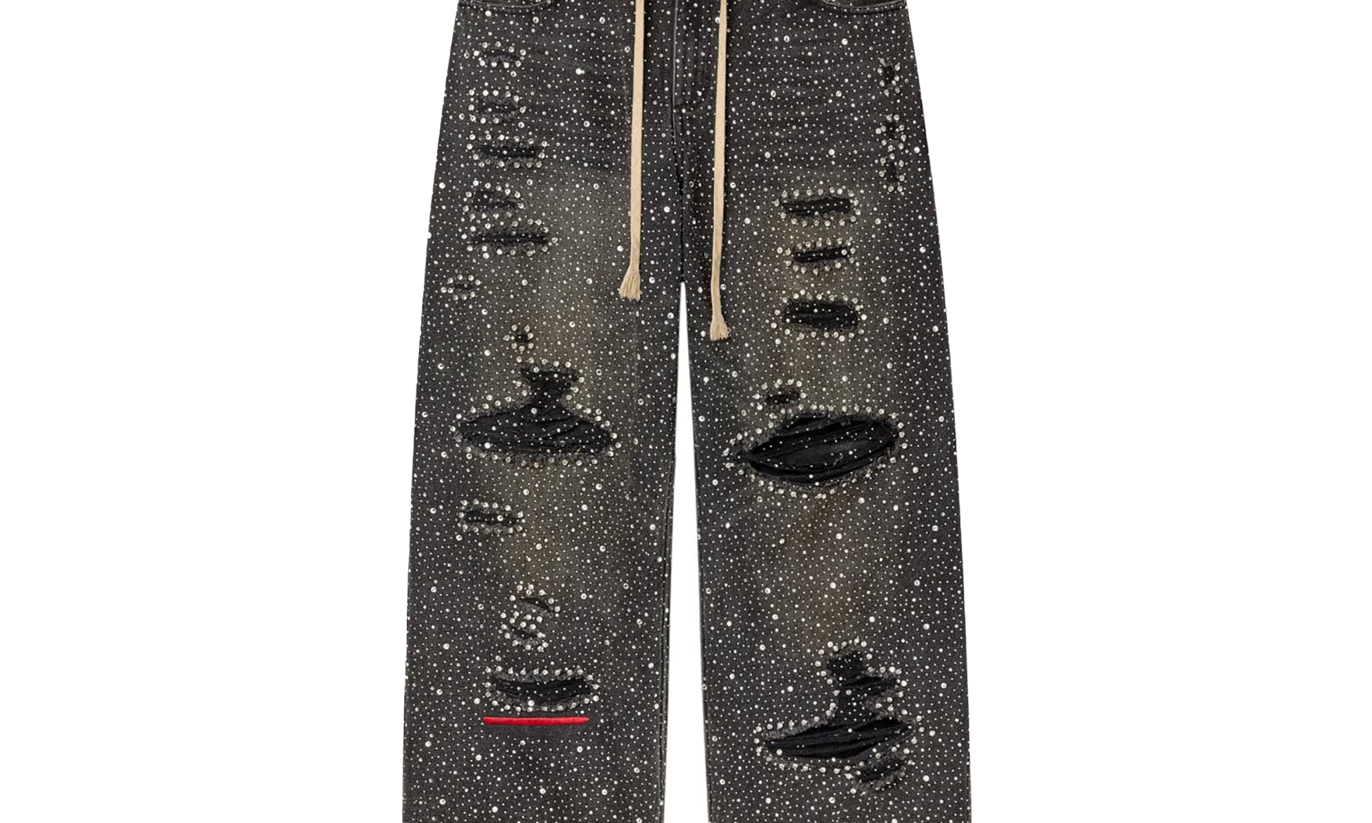 Iced Out Denim Jeans "Black" VALE 08 001 IODB BK