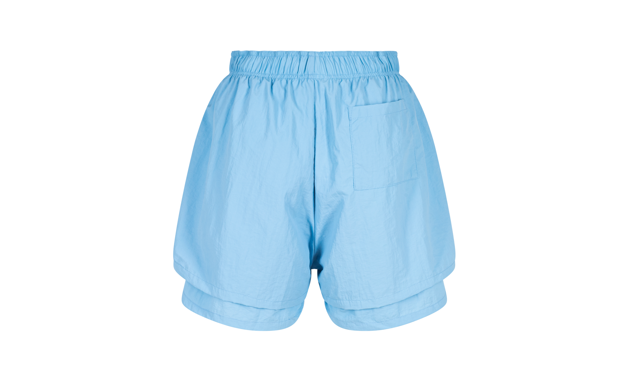Sp5der OG Web Double Layer Short "Light Blue" SP5der03