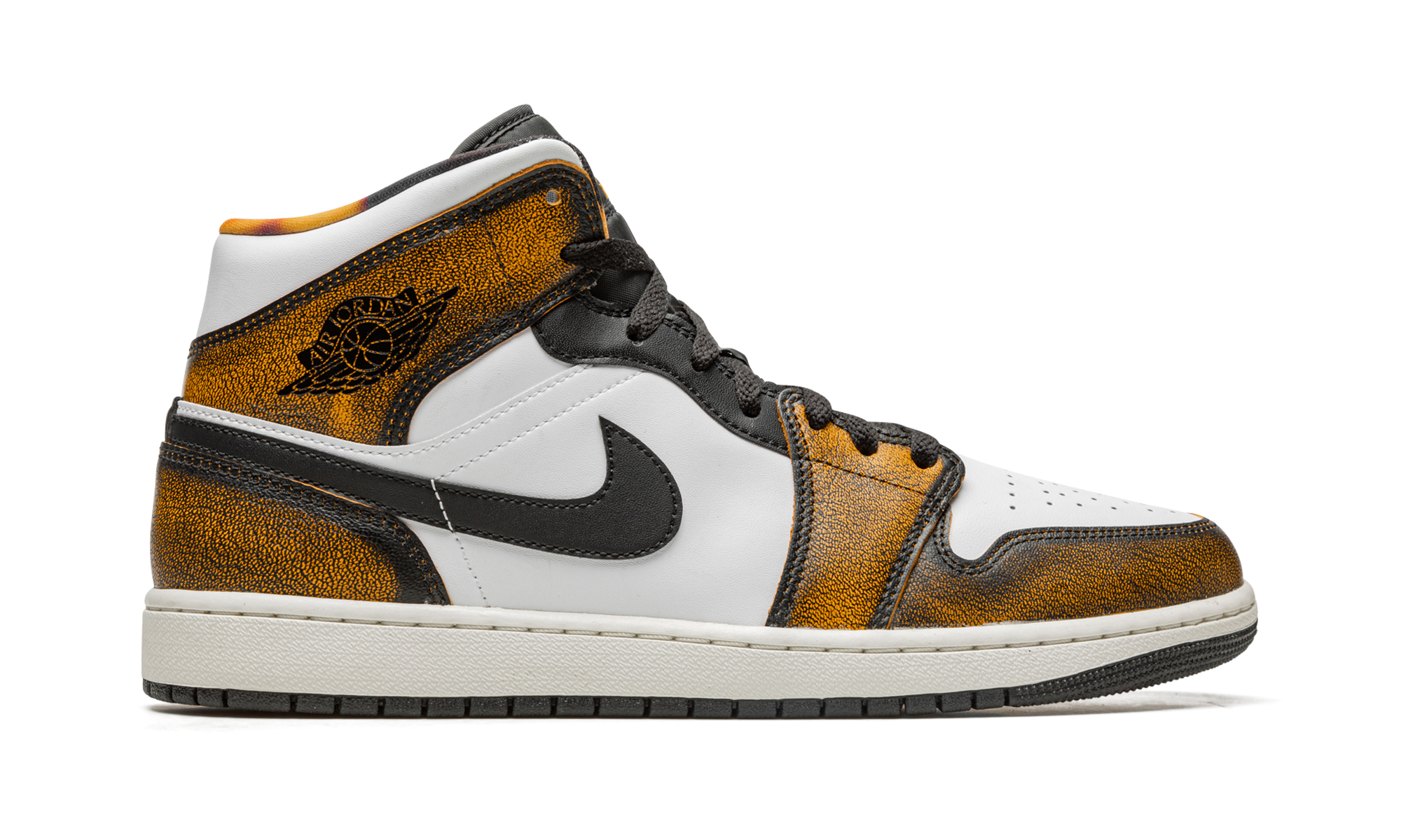 Air Jordan 1 Mid SE "Orange Wear Away" DQ8417 071