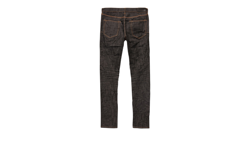Slim Fit Low Rise With Slim Leg Jeans "Raw Black" P001 RBOJ123