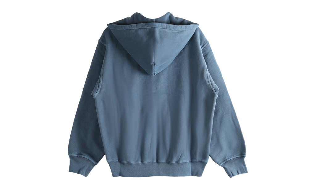 Jumbo Pig Dyed Zip Hoodie "NAVY" 1975078 NAVY