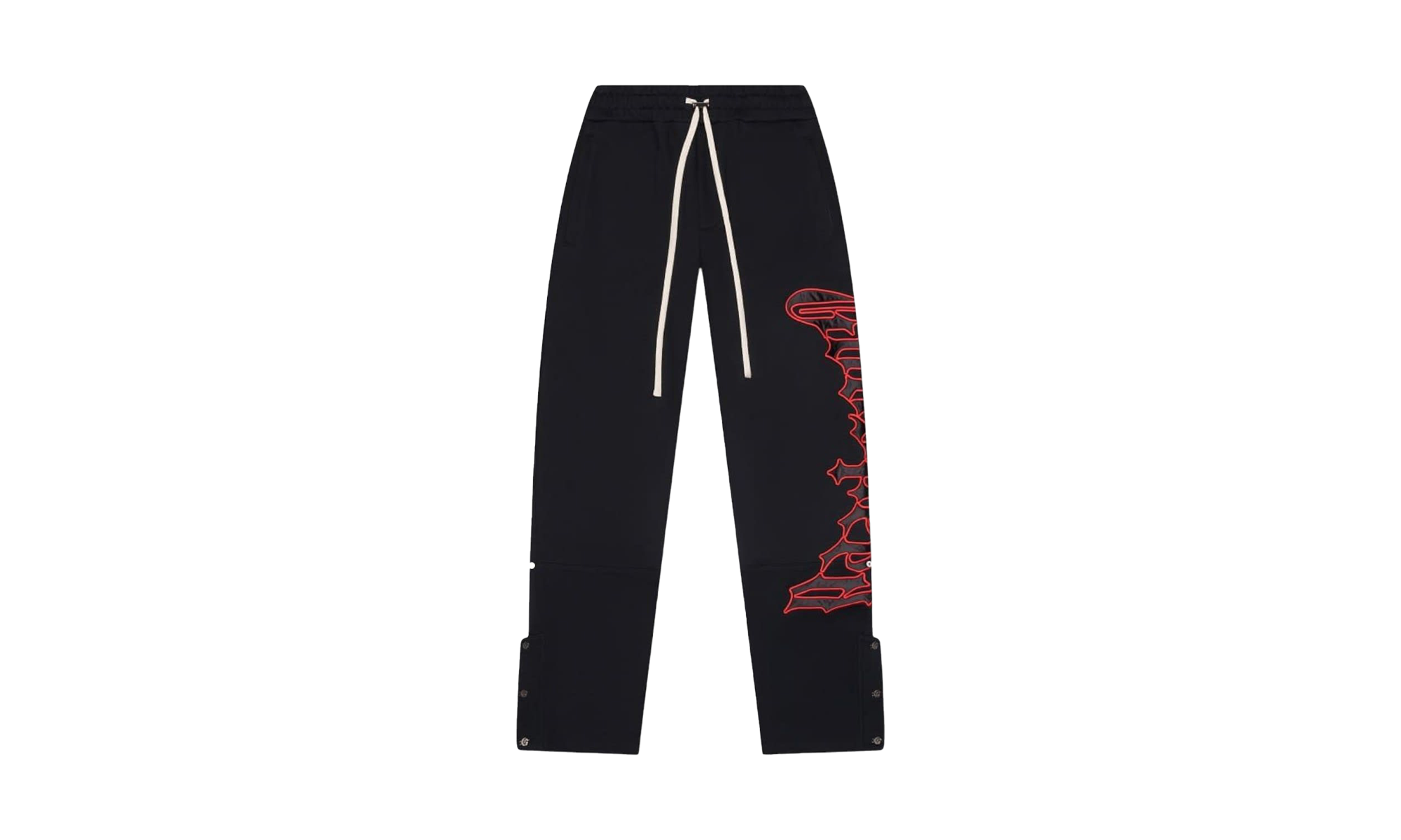 OG Logo V2 Sweatpants "Black / Red Outline" NDUVHMCB