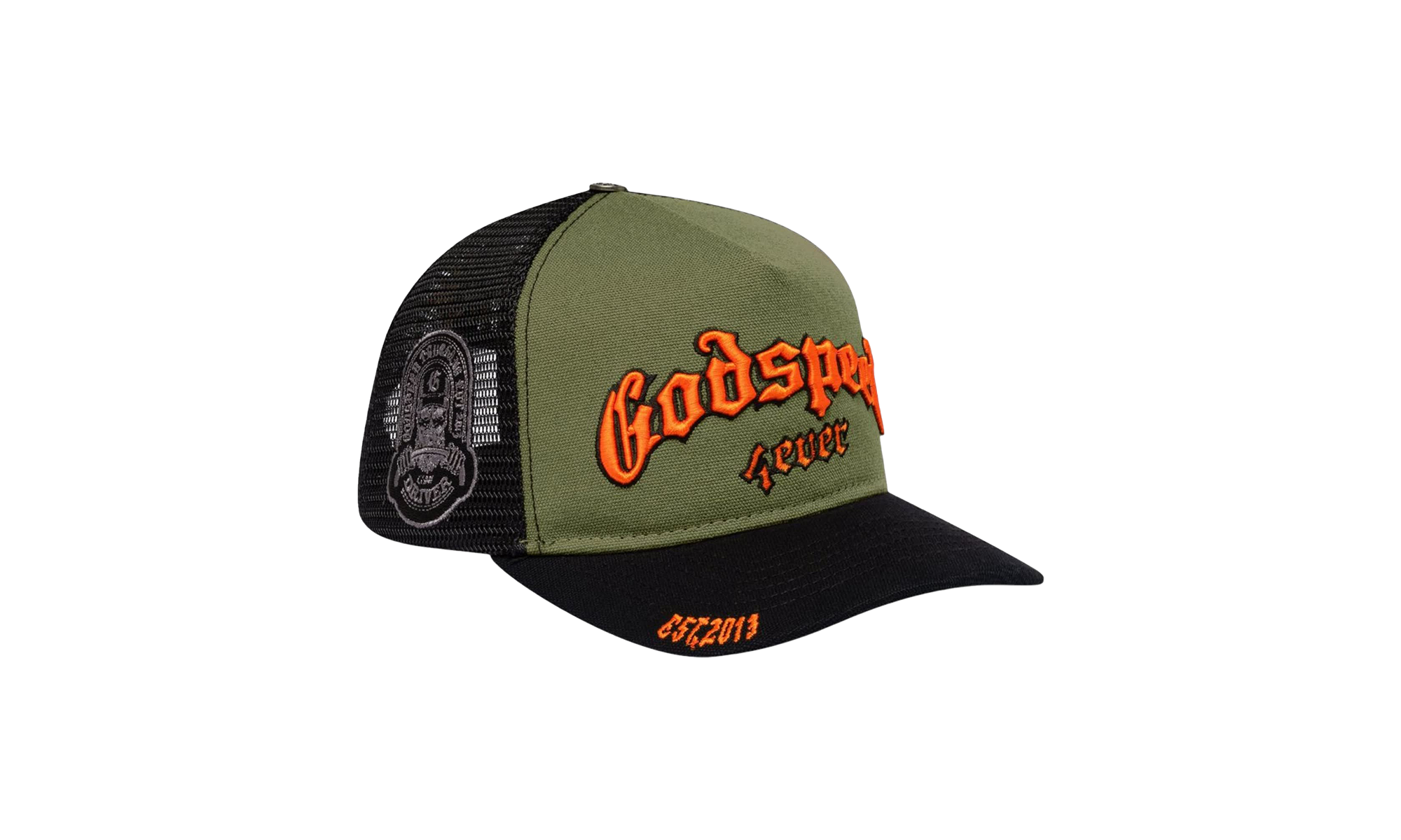 Forever Trucker Hat "Olive / Orange" EP648AQE