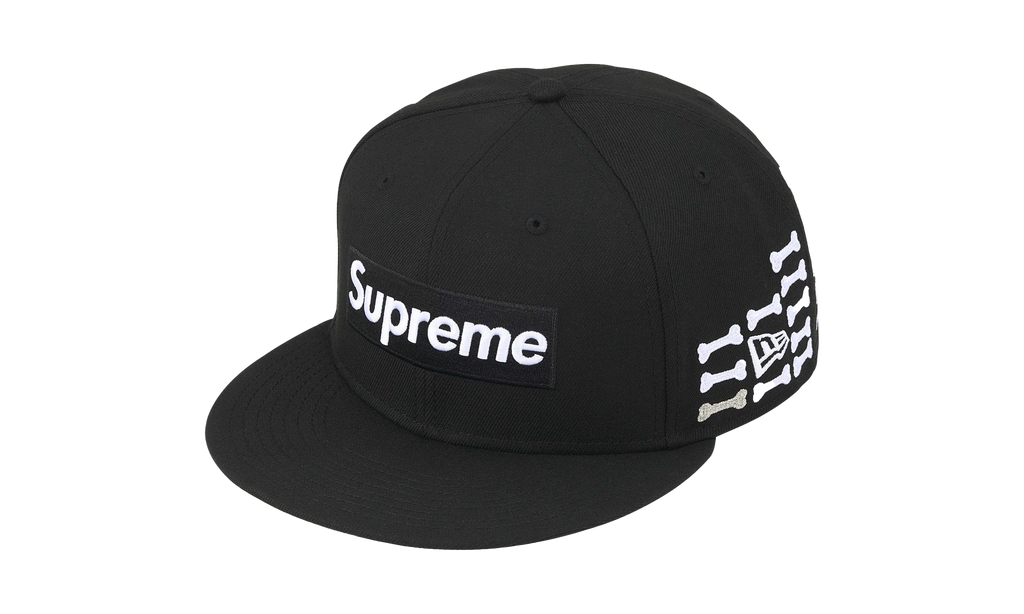 Bones Box Logo New Era 59Fifty Fitted Hat "Black" SU26347