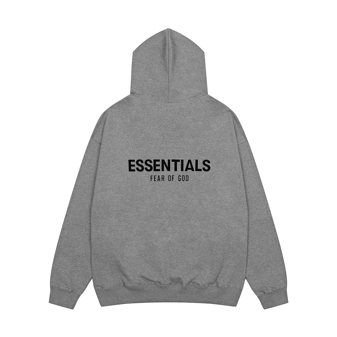 Fear of God Essentials Flocked Logo Sweatshirt - Men's SS22 Collection