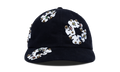 Rhinestone Cotton Wreath Cap "Black" DT351