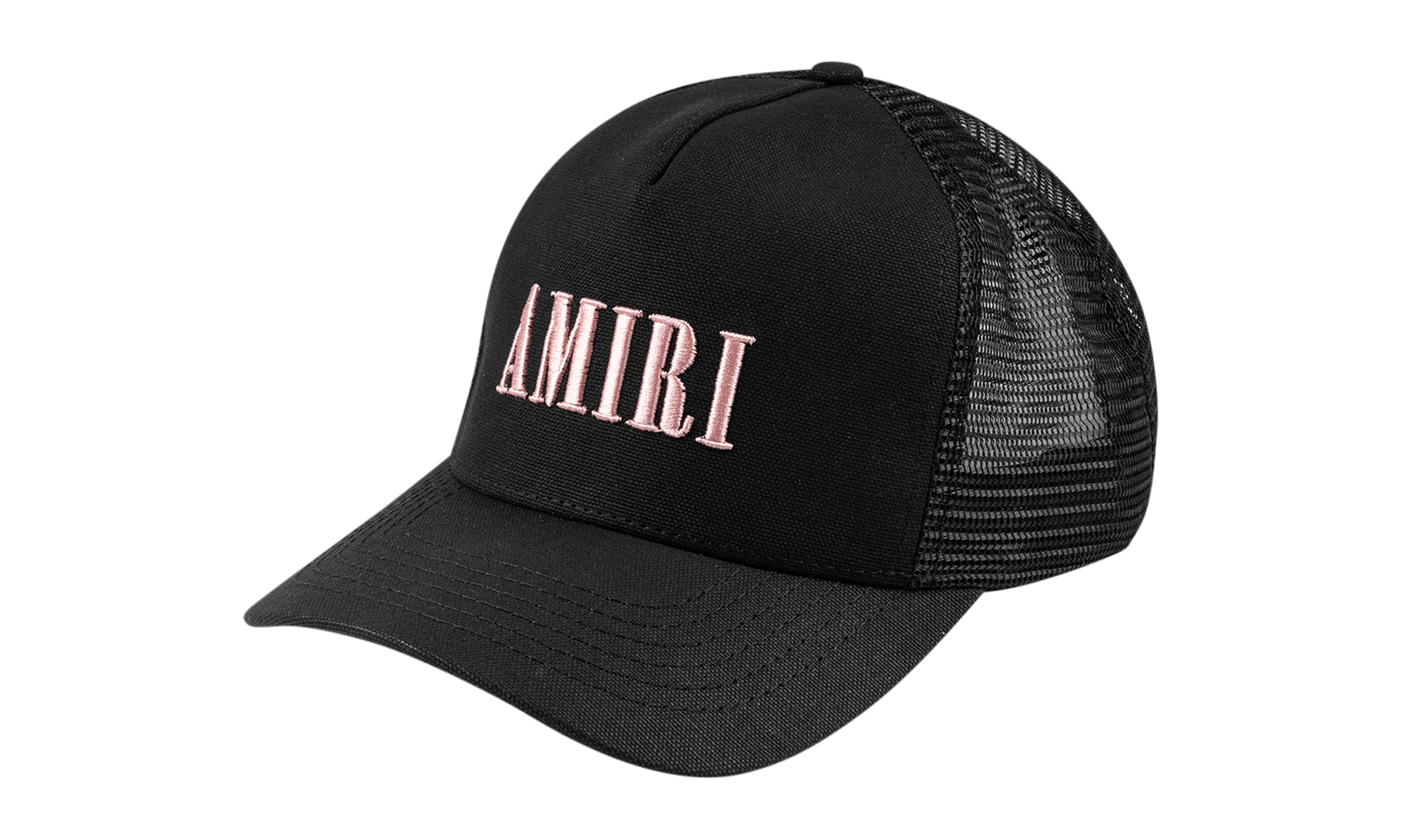 CORE LOGO TRUCKER HAT "Black / peach" MAH002 995