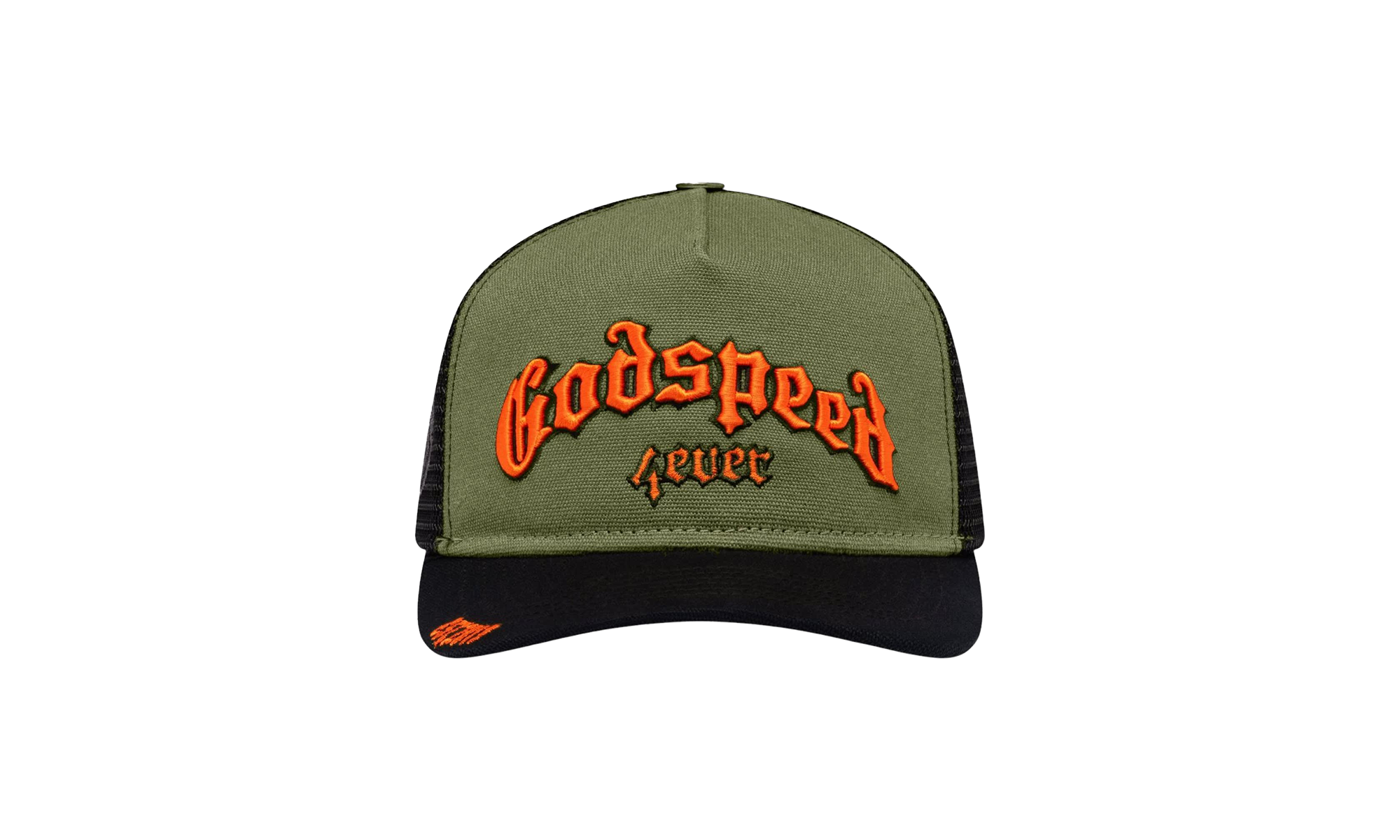 Forever Trucker Hat "Olive / Orange" EP648AQE