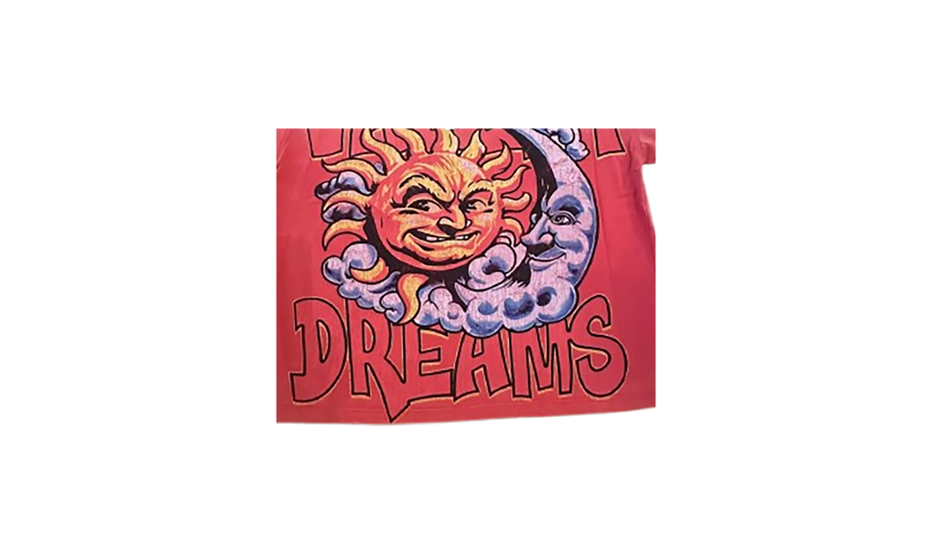 Trashed Red Sun Tee "Valley Dreams - Red" VAL01