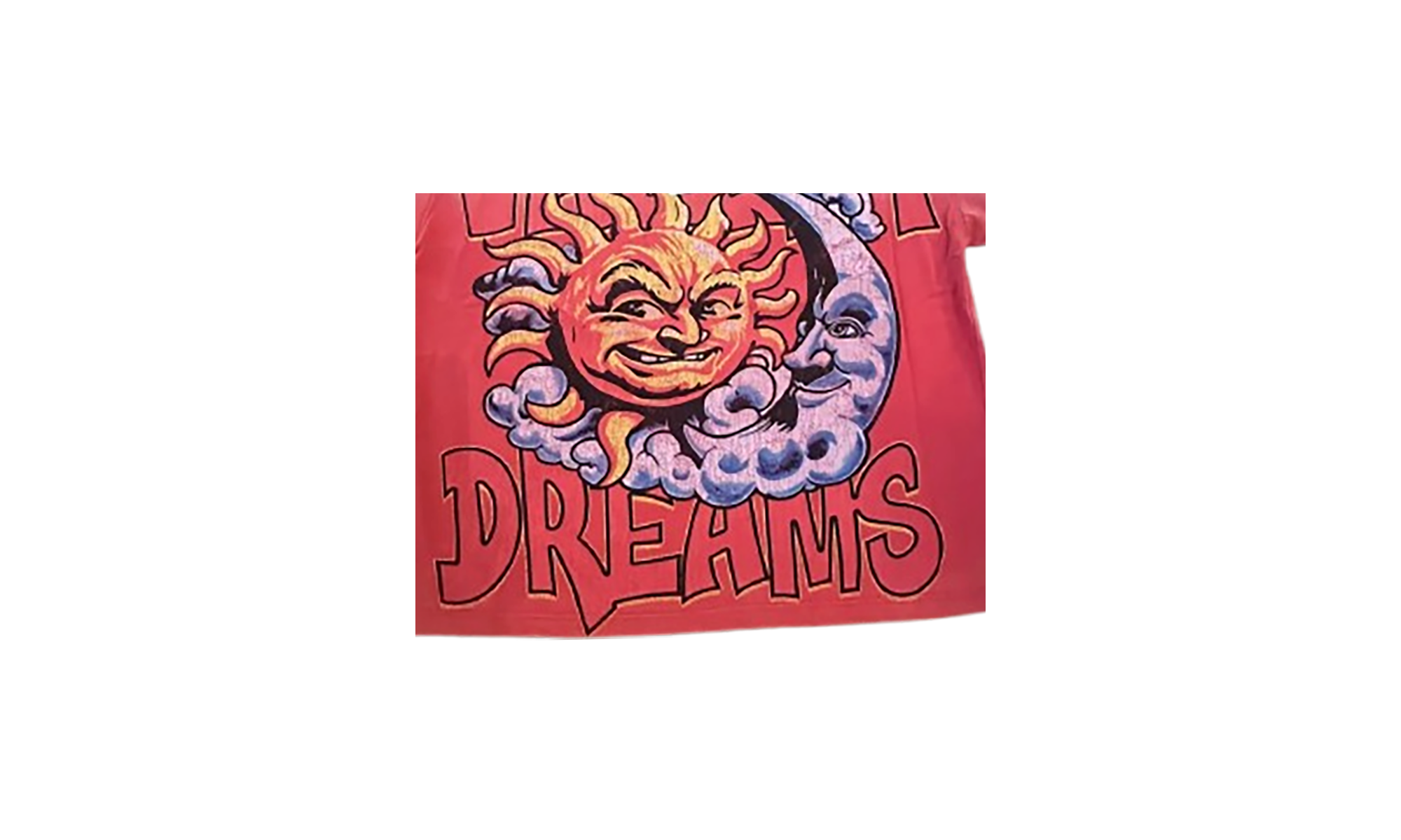 Trashed Red Sun Tee "Valley Dreams - Red" VAL01