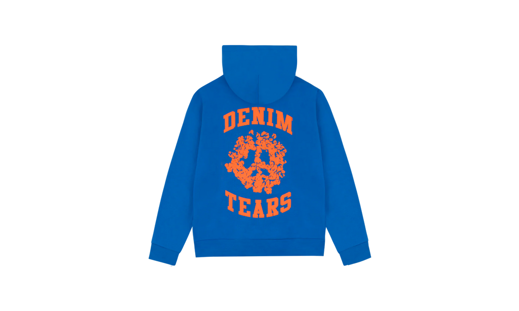 Denim University Zip Hoodie "Royal Blue" DT199