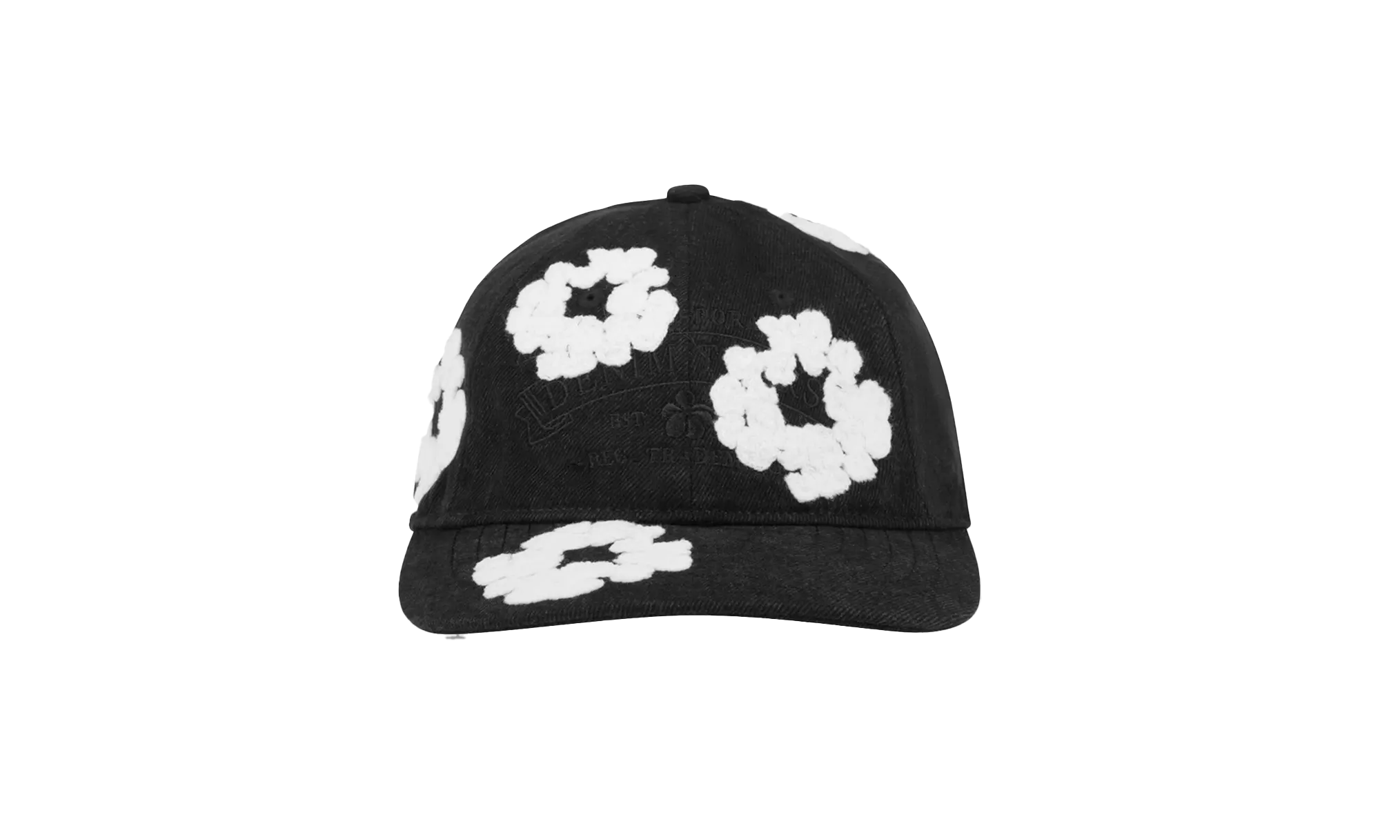 Denim Cotton Wreath Cap "Black" DT232
