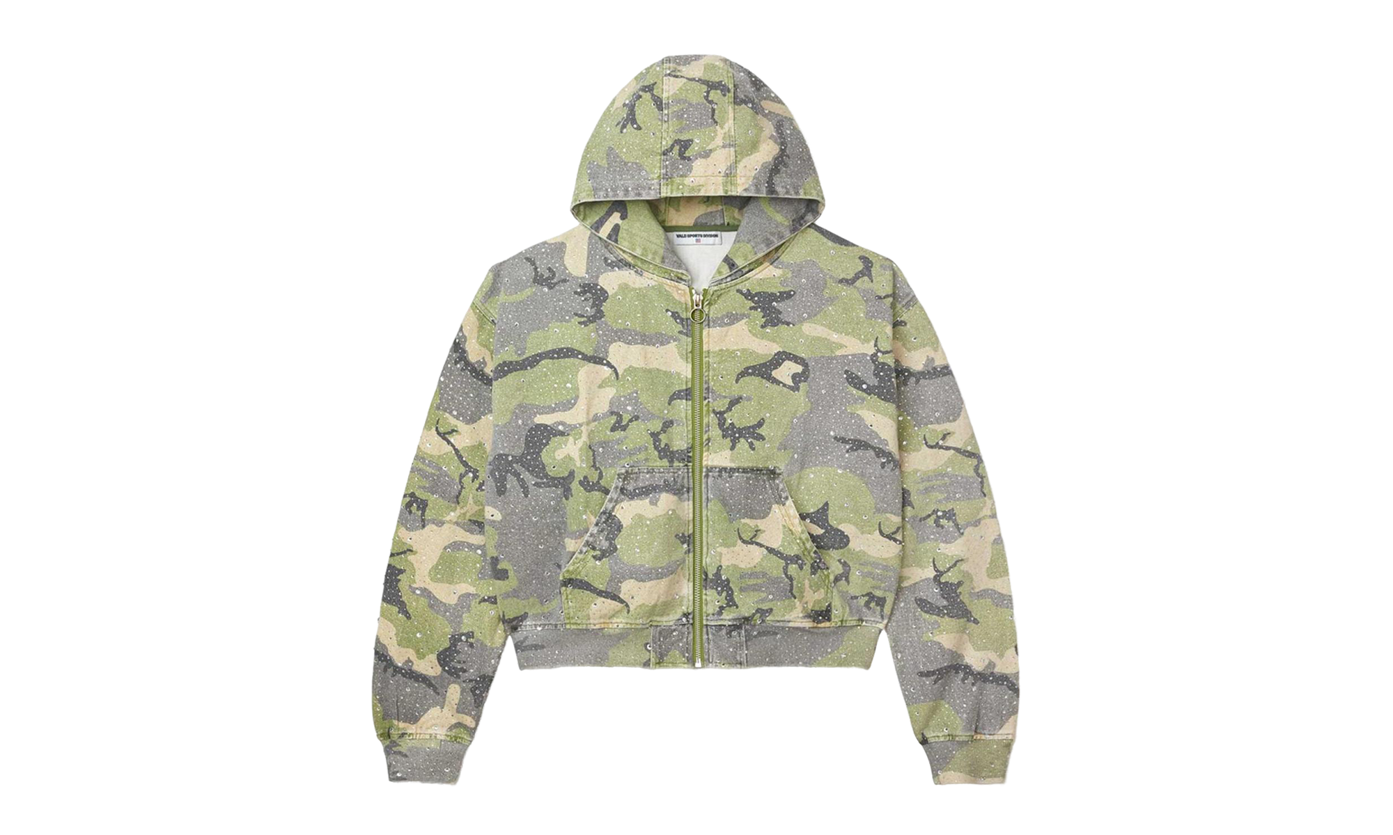 Crystal Camo Work Zip Up Jacket "Green" 10076922