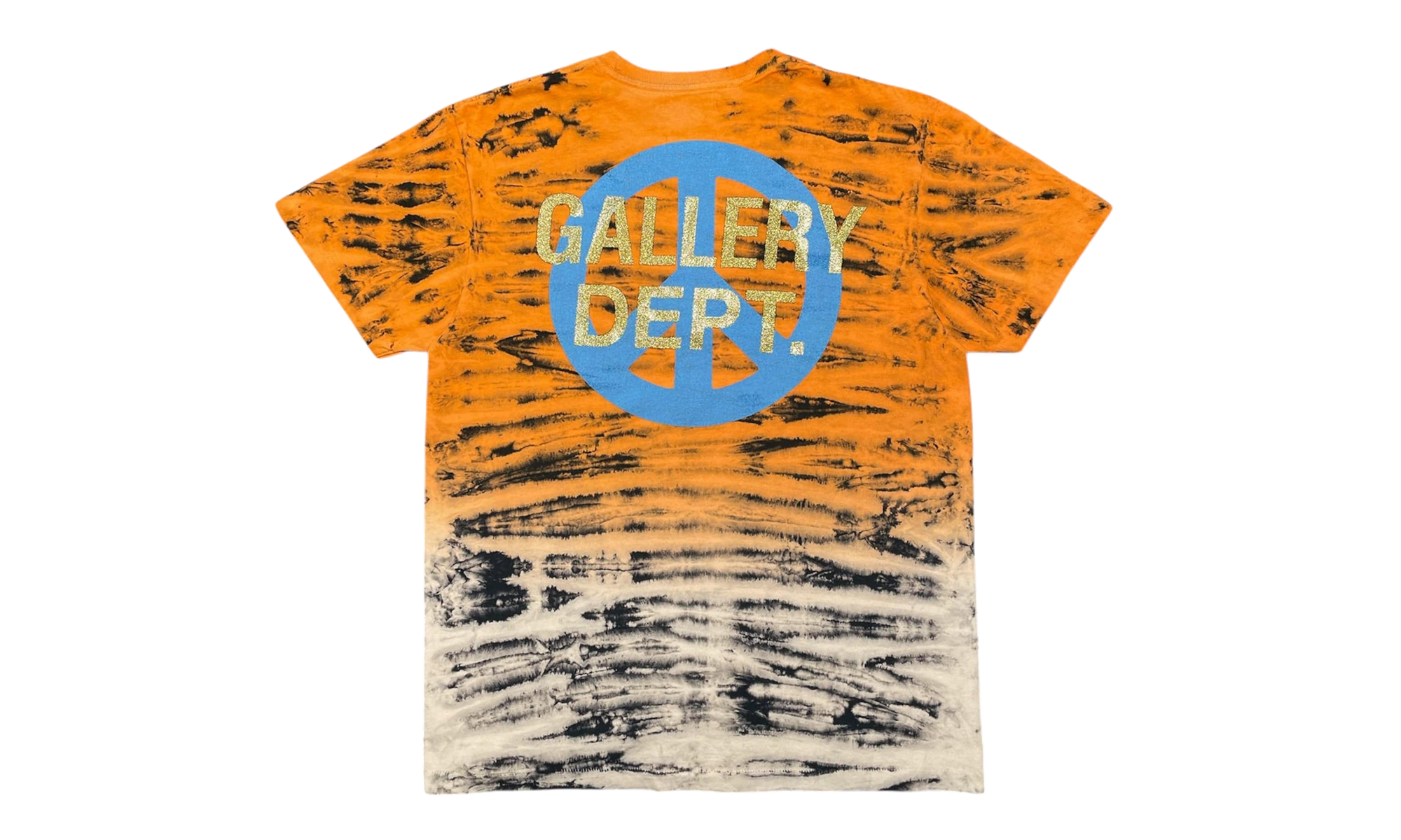 Miami Beach Logo Short Sleeve Tee Shirt "Tie Dye Orange Multi" GDMSBESSTSOB