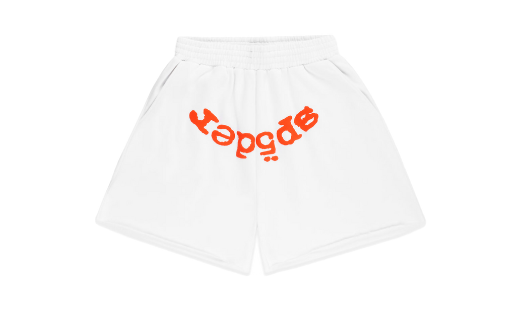 OG Web V2 Sweatshorts "White/Red" SP5der55