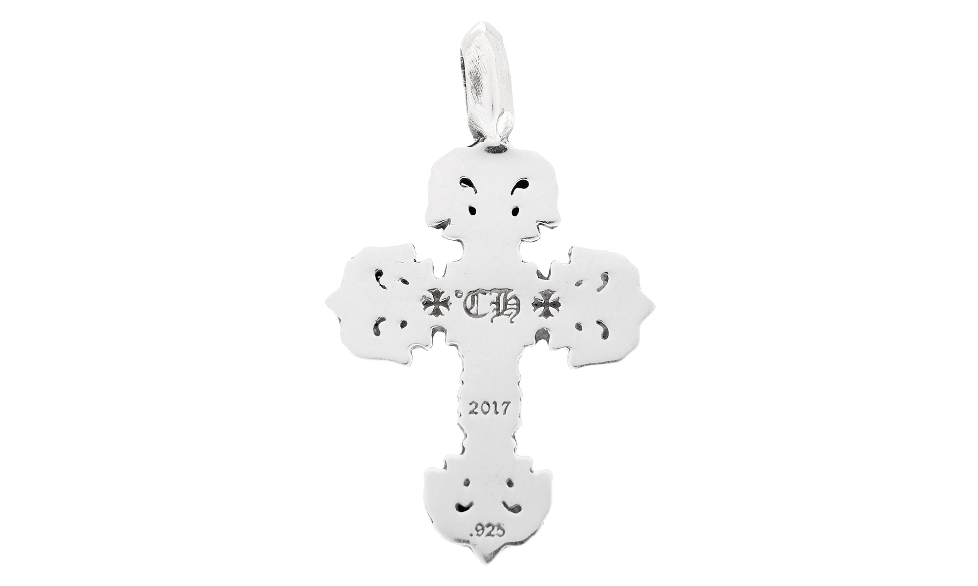 Filigree Cross Pendant "Extra Small - Sterling Silver" CHRM0795