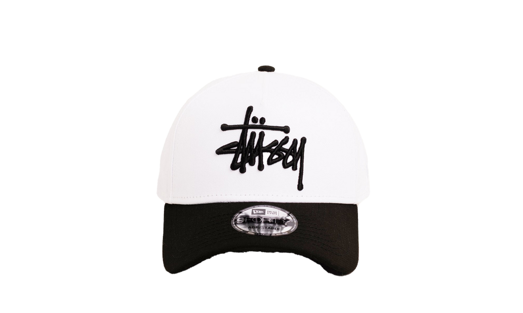 NEW ERA 9FORTY BASIC SNAPBACK "White/Black" STUS269