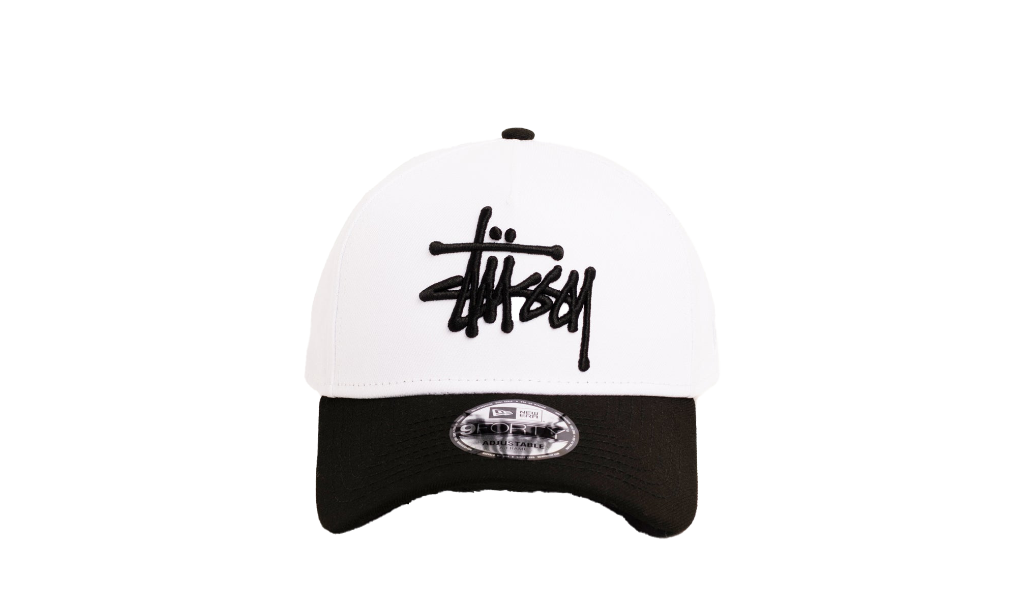 NEW ERA 9FORTY BASIC SNAPBACK "White/Black" STUS269