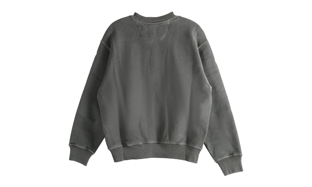 Jumbo Pig. Dyed Crewsweats "BLACK" 1915078 BLAC