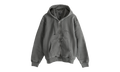 Smooth Stock Pig Dyed Zip Hoodie "BLACK" 1975021 BLAC
