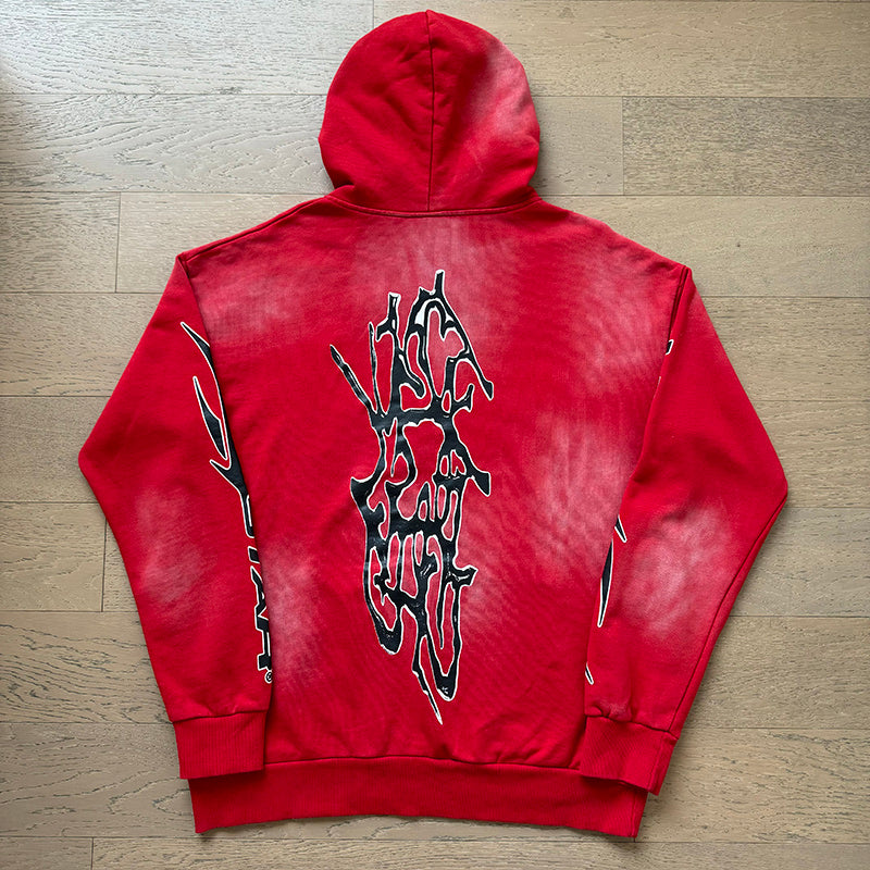 Hellstar Records Graphic Hoodie & Sweatpants Matching Set