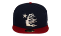 Baseball Hat Fitted "Navy" HSR238