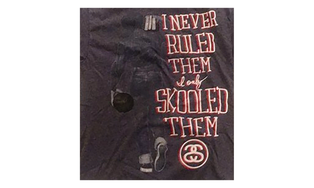 I Never Rule Them tee "Vintage Black" STUS389