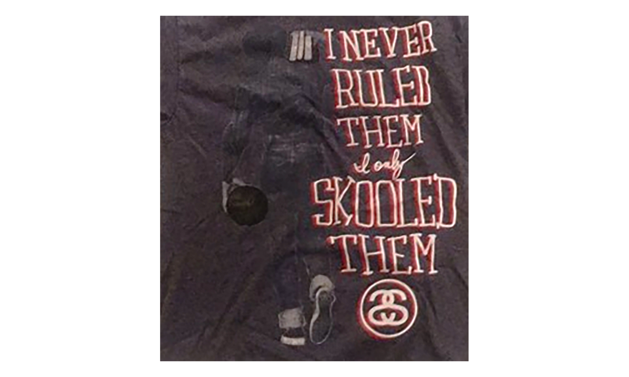 I Never Rule Them tee "Vintage Black" STUS389