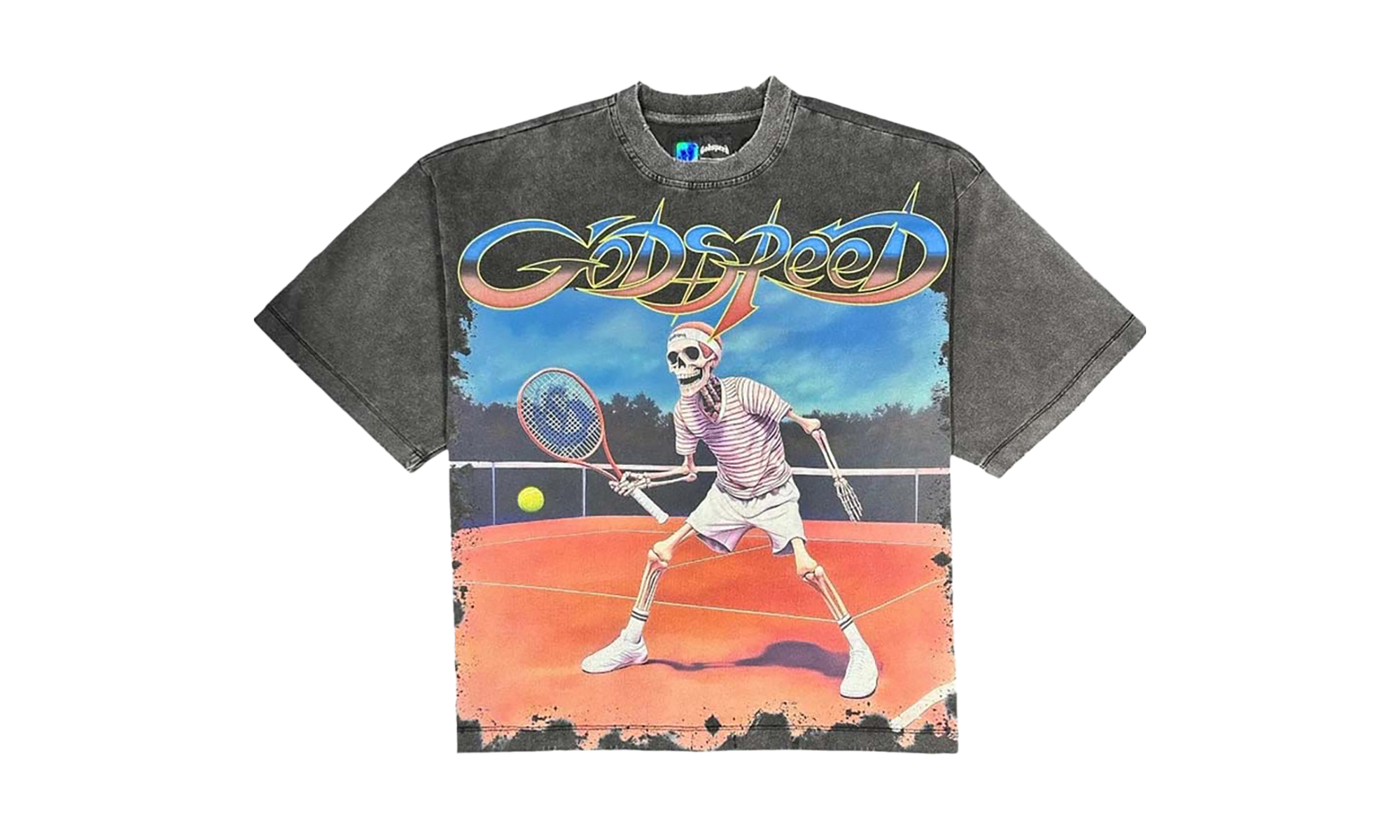 Top Spin Tee "Black Wash" GS TEE 35239 K7L
