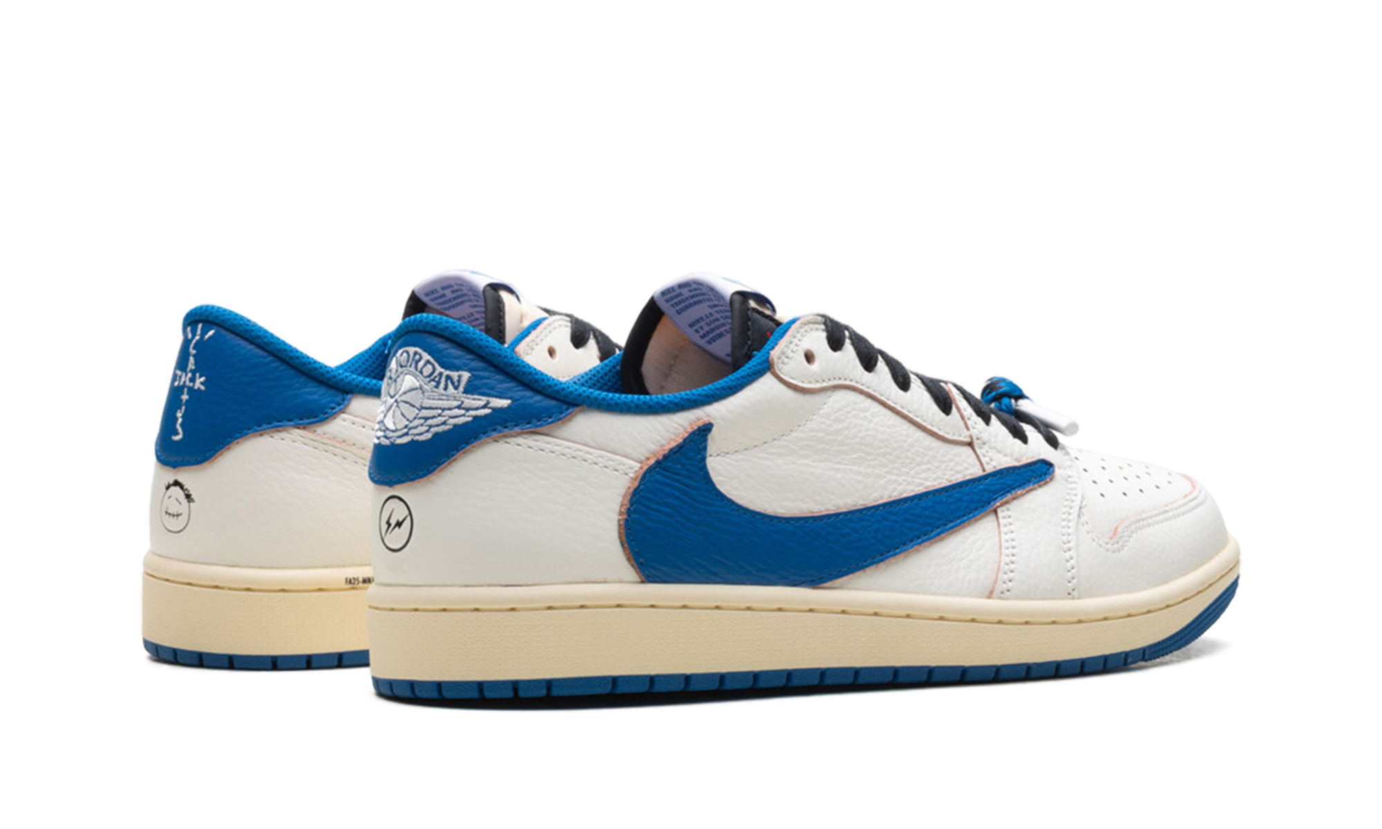 Air Jordan 1 Low "Travis Scott - Fragment - Sail" DM7866 140