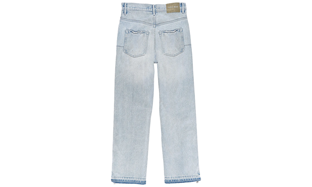FULL SIDE ZIP LIGHT INDIGO "Blue" P018 FSZL723