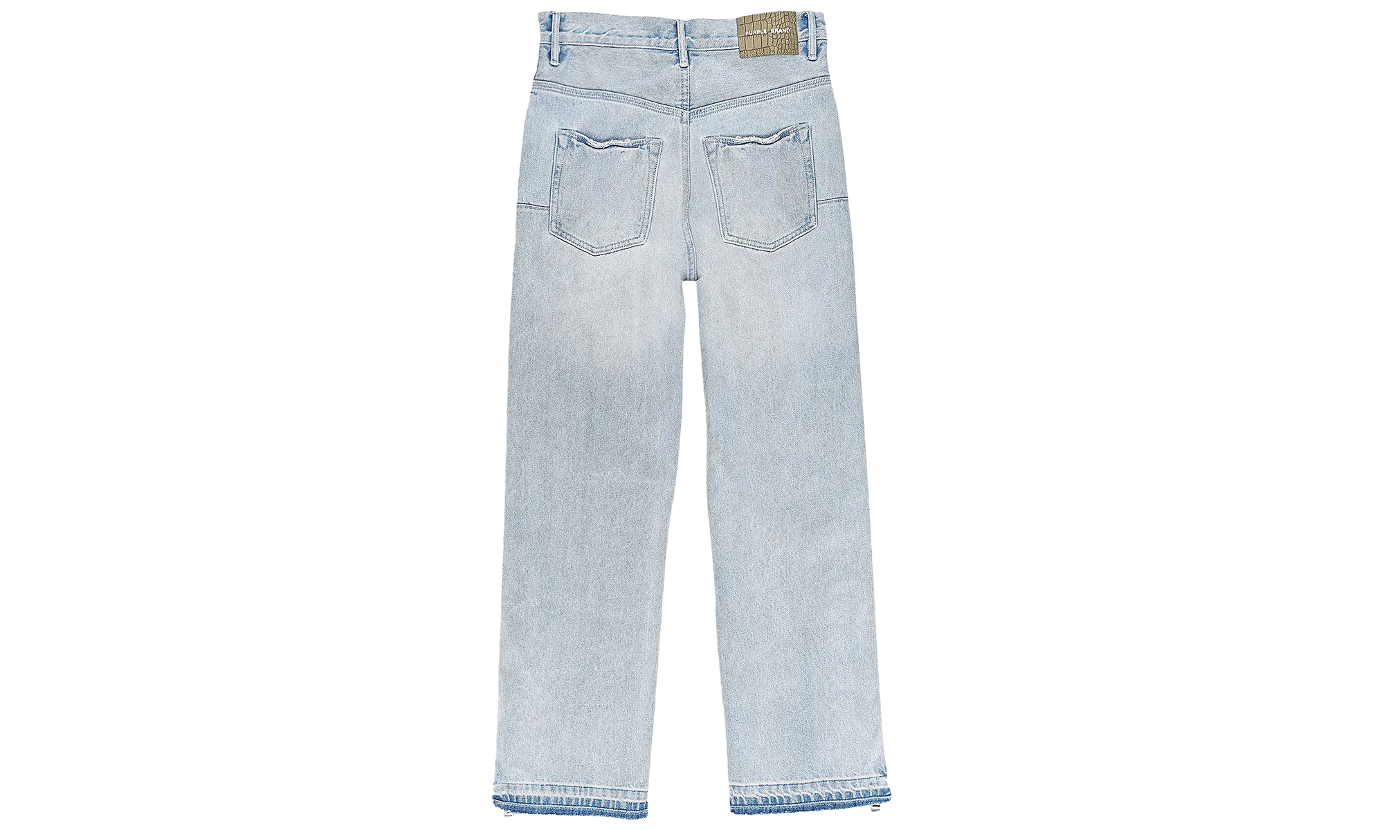 FULL SIDE ZIP LIGHT INDIGO "Blue" P018 FSZL723