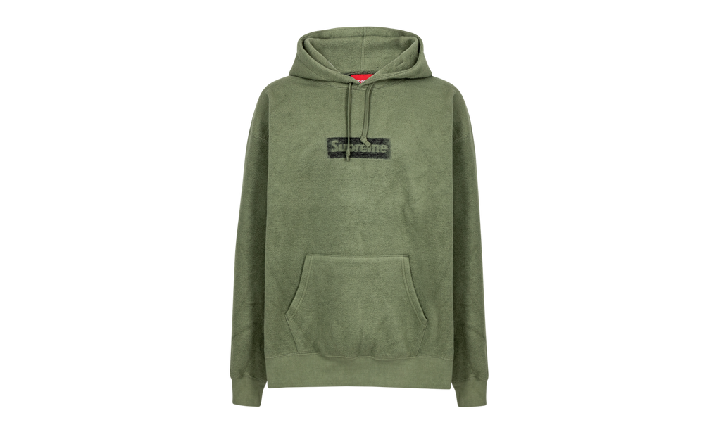Supreme Inside Out Box Logo Hooded Sweatshirt "Light Olive" SU23220
