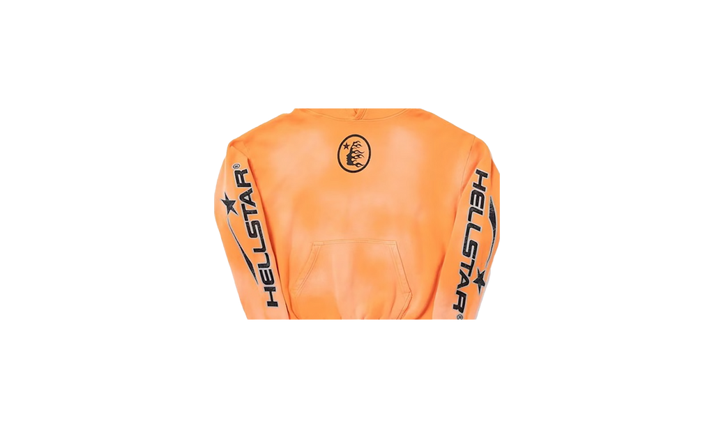 Fire Orange Hoodie "Orange Dye" HSR089