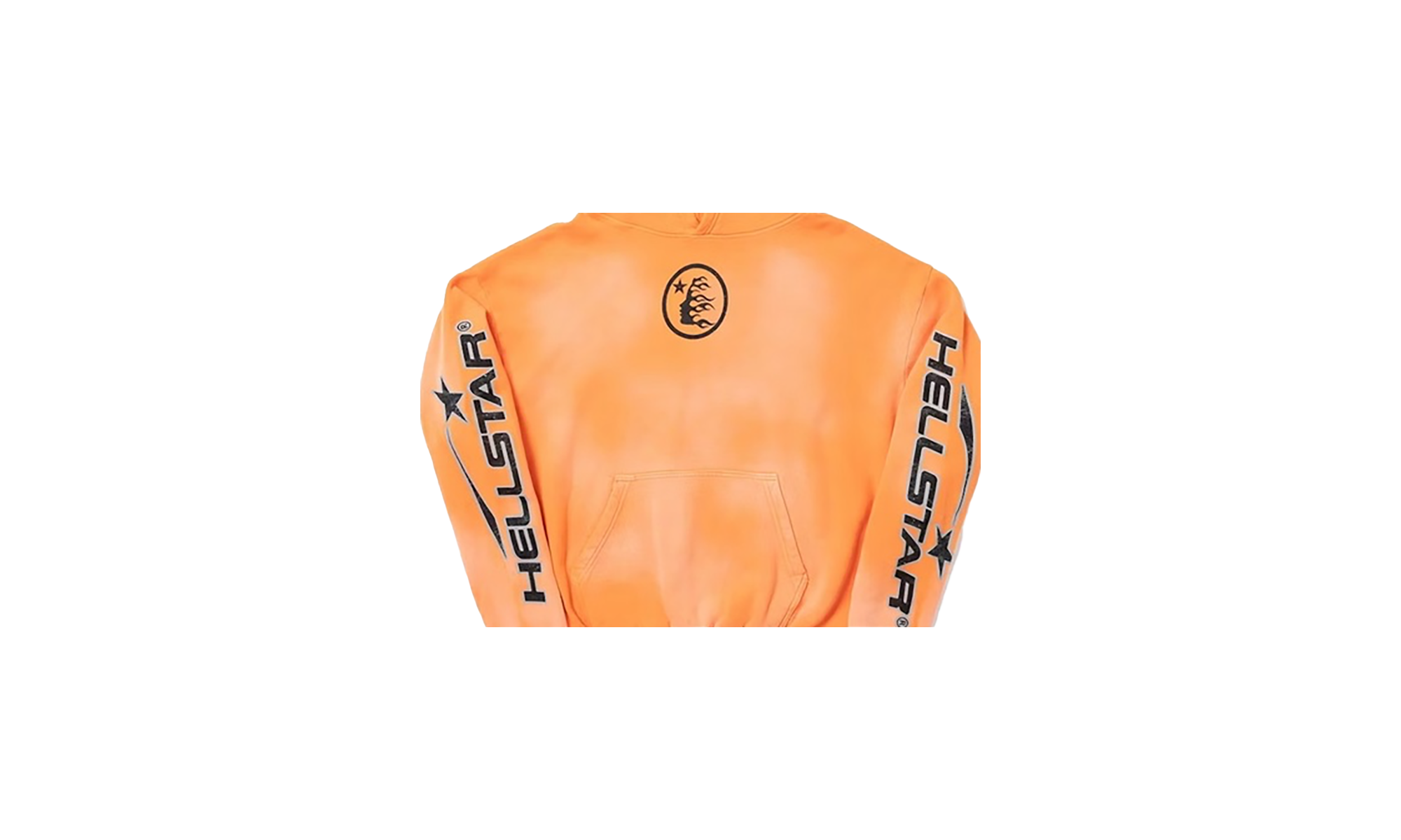 Fire Orange Hoodie "Orange Dye" HSR089