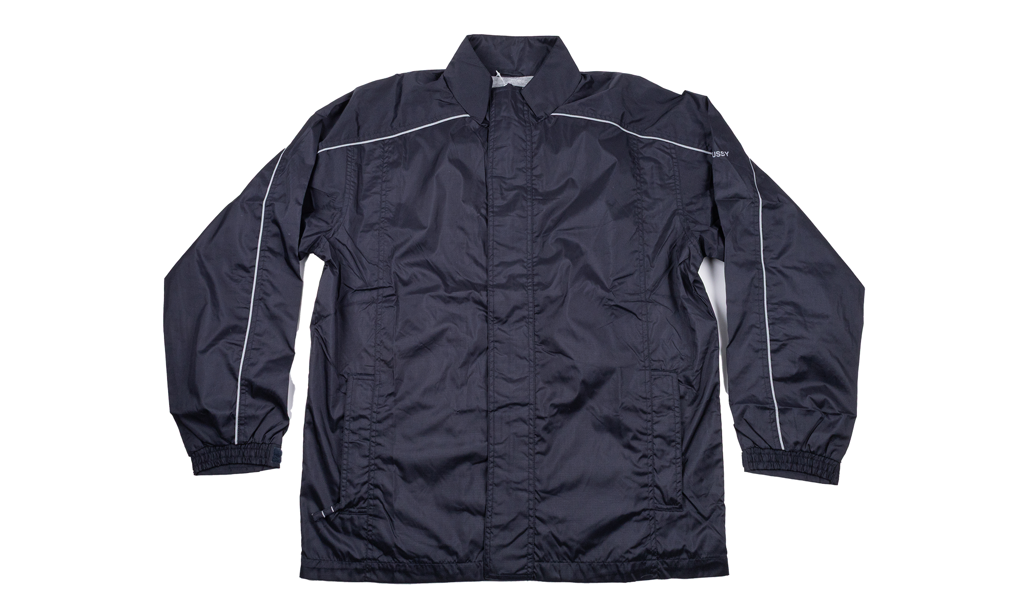 Sleeve Logo Windbreaker "Black" STUS102