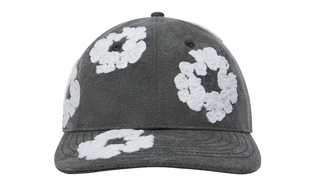 Cotton Wreath Dyed Cap "Black" DT479