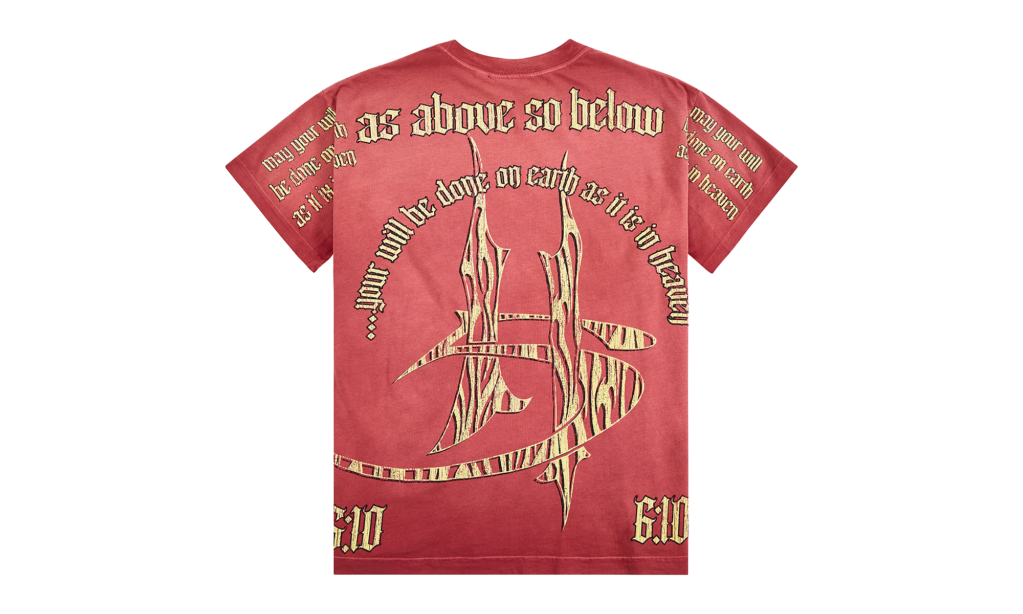 As Above So Below T-Shirt "Red" HSR275
