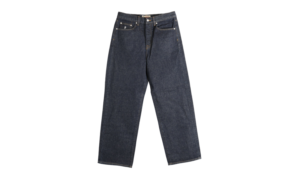 Relaxed Denim Jeans "RINSED INDIGO" 116671 RIIN