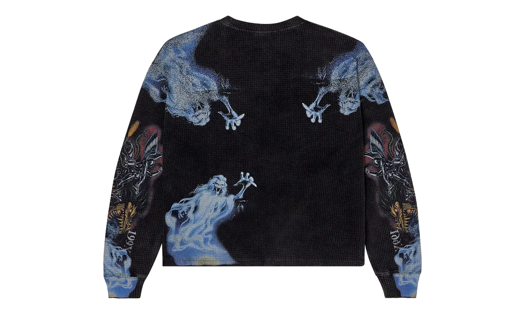 FEAR THERMAL SWEATSHIRT "Blue / Black" VAL107