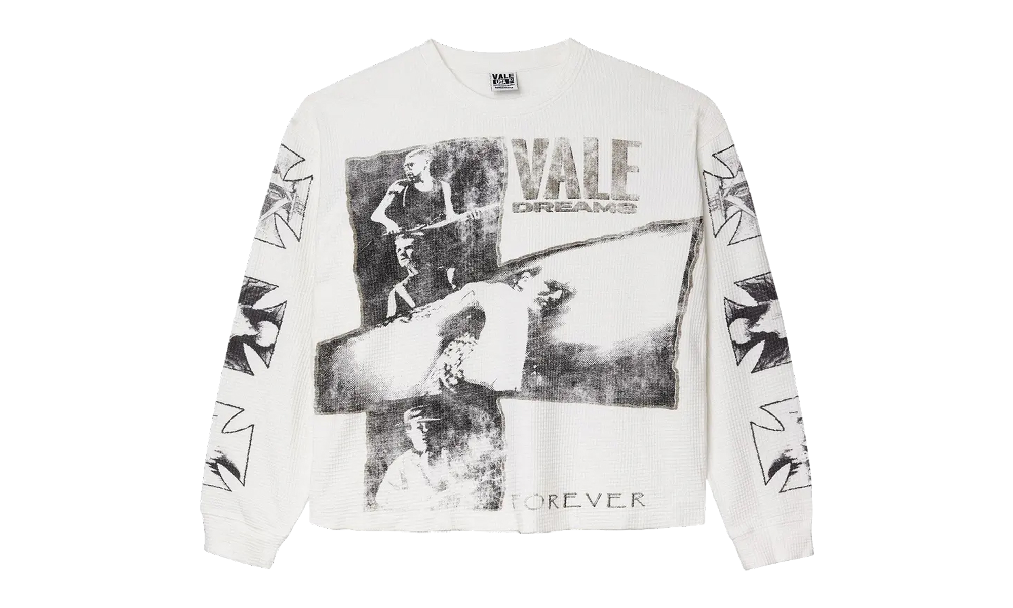 Valley Slam Long-Sleeve "White" FD9ZL4AN