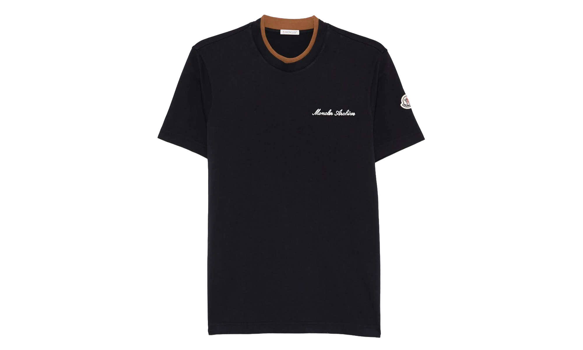 Crew Neck Short Sleeve T-Shirt "Navy Blue" MON56