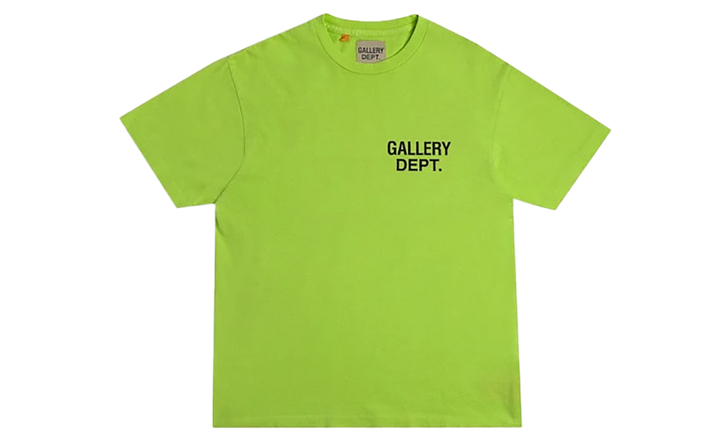 Souvenir T-Shirt "Lime Green / Black" D405165B